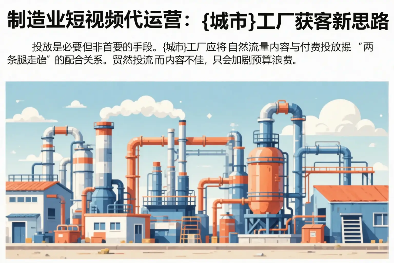 制造业短视频代运营:大姚工厂获客新思路